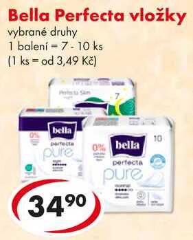 Bella Perfecta vložky, 7-10 ks