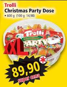Trolli Christmas Party Dose, 600 g