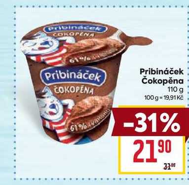 Pribináček Čokopěna 110 g