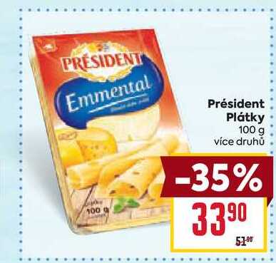 Président Plátky 100 g
