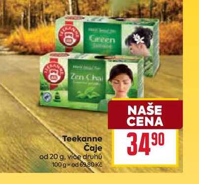 Teekanne Čaje od 20 g