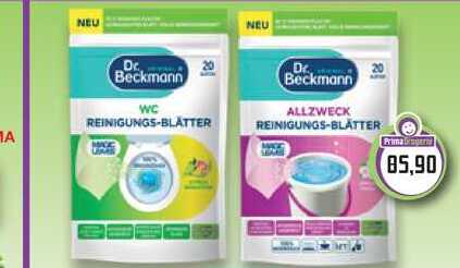 DR.BECKMANN Magic Leaves čistič WC/UNI 20ks