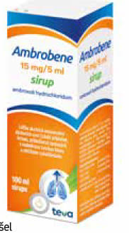 AMBROBENE 15 mg/5ml, sirup 100 ml