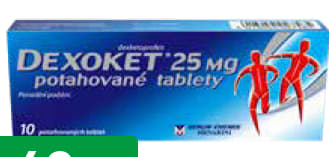 DEXOKET 25 mg, 10 tablet