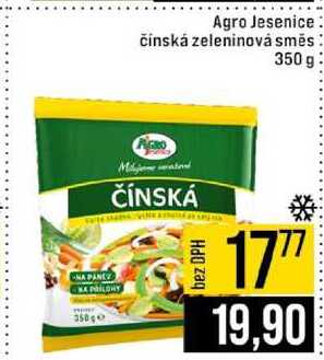 Agro Jesenice čínská zeleninová směs 350 g 