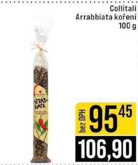 Collitali Arrabbiata koření 100 g