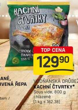 KACHNÍ ČTVRTKY Sous vide, 800 g