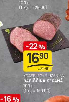BABIČČINA SEKANÁ 100 g 