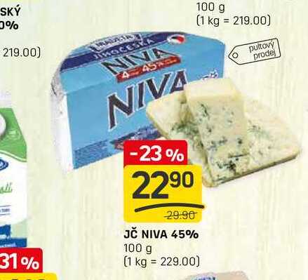 JČ NIVA 45% 100 g