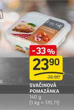 SVAČINOVÁ POMAZÁNKA 140 g