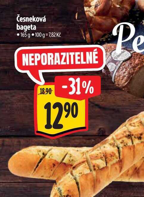 Česneková bageta 165 g