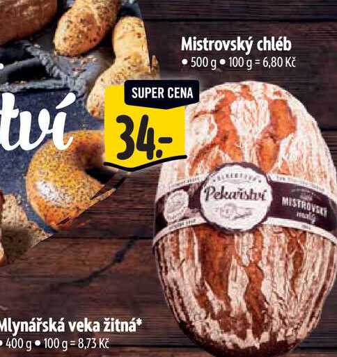 Mistrovský chléb 500 g
