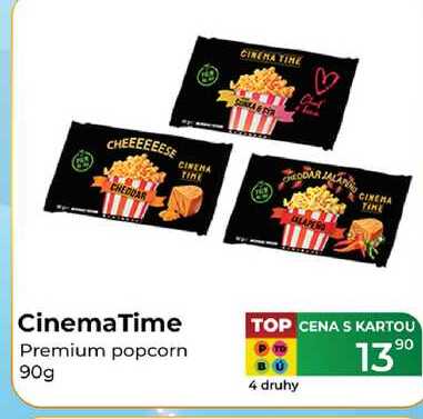 CinemaTime Premium popcorn 90g 