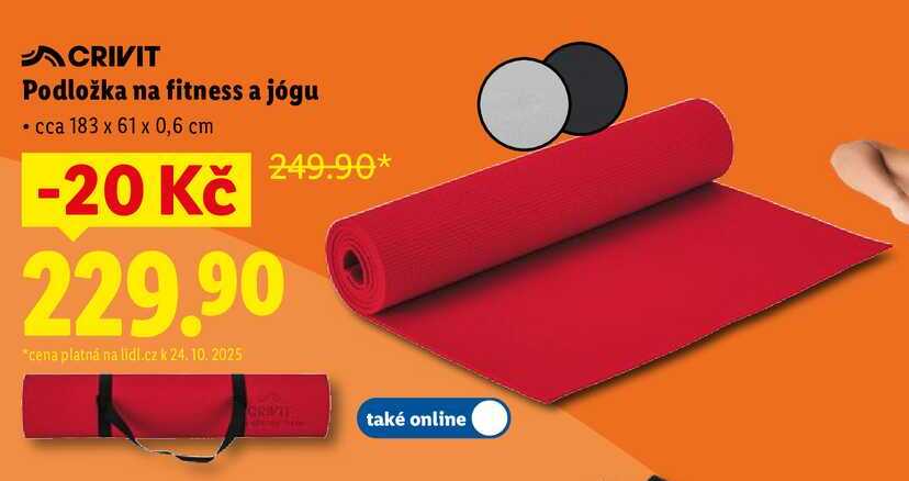 Podložka na fitness a jógu 