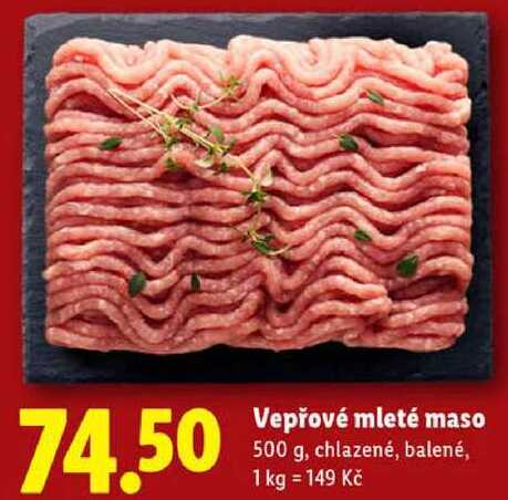 Vepřové mleté maso, 500 g