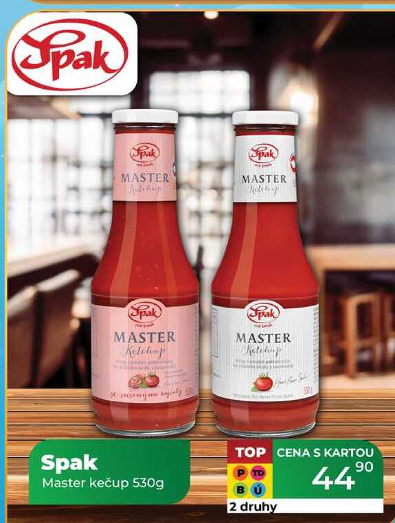 Spak Master kečup 530g  