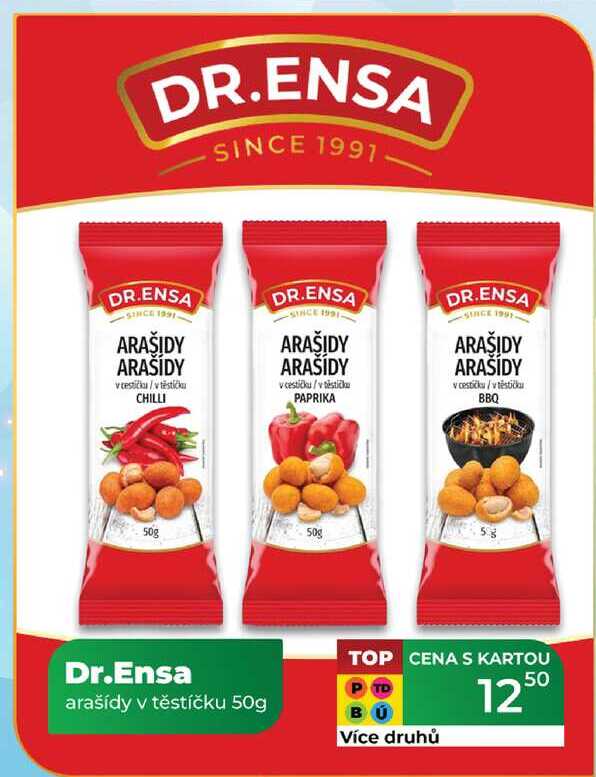 Dr.Ensa arašídy v těstíčku 50g 