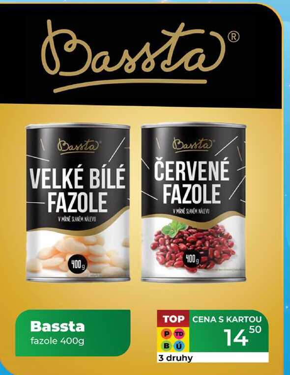 Bassta fazole 400g 
