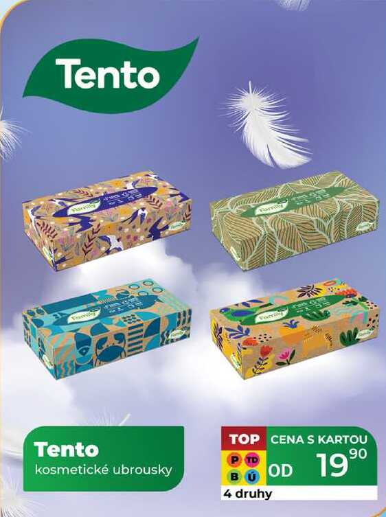 Tento kosmetické ubrousky