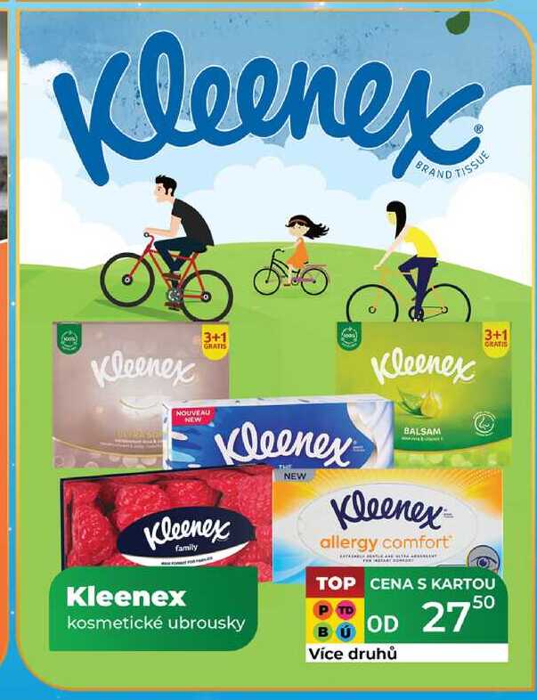 Kleenex kosmetické ubrousky