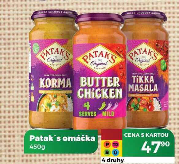 Patak's omáčka 450g