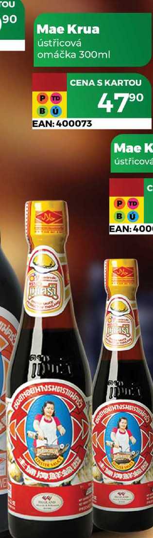 Mae Krua ústřicová omáčka 300ml