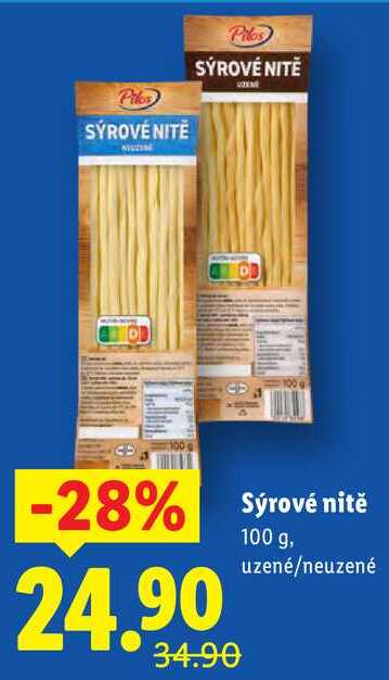 Sýrové nitě, 100 g