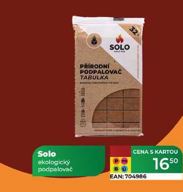 Solo ekologický podpalovač