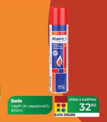 Solo náplň do zapalovačů 300ml  
