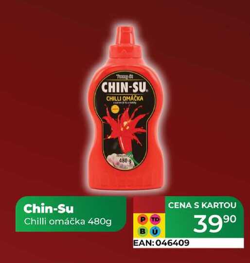 Chin-Su Chilli omáčka 480g