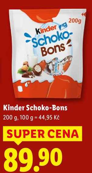 Kinder Schoko-Bons, 200 g