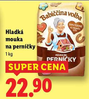 Hladká mouka na perníčky, 1 kg
