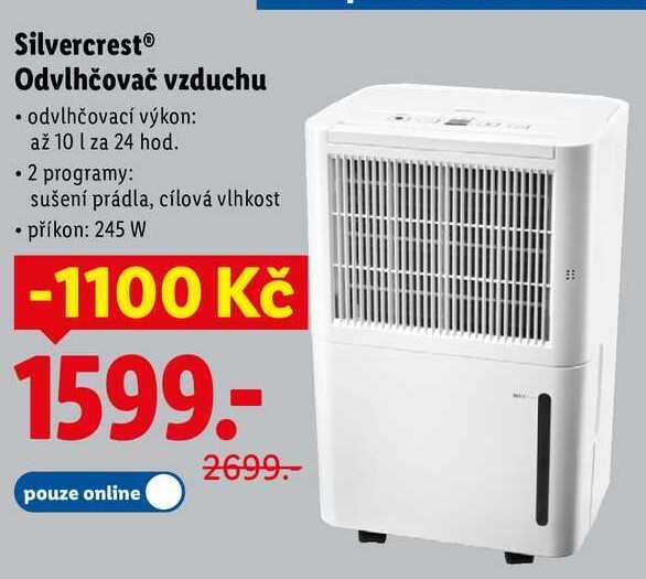 Silvercrest Odvlhčovač vzduchu 