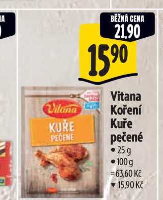 Vitana Koření Kuře pečené  25 g