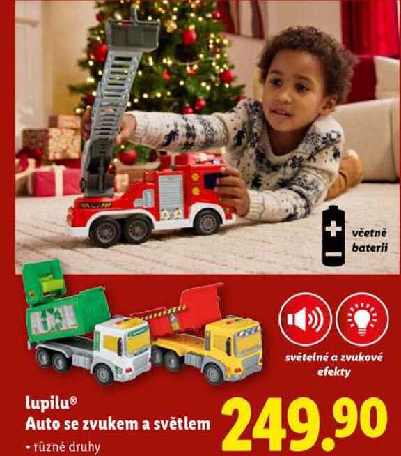 lupilu Auto se zvukem a světlem