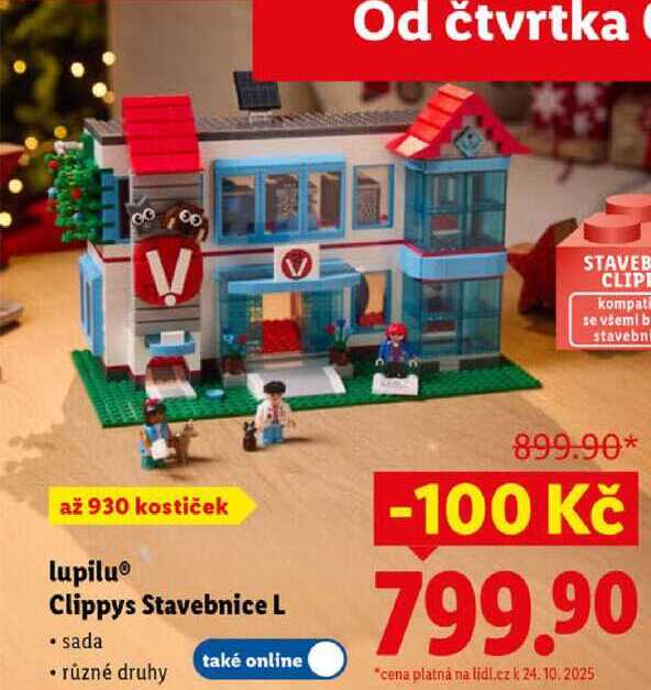 lupilu Clippys Stavebnice L