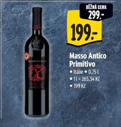 Masso Antico Primitivo 0,75 l