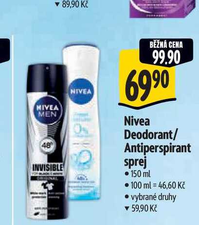 Nivea Deodorant/ Antiperspirant sprej 150 ml