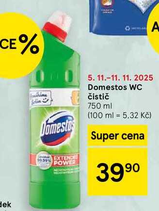 Domestos WC čistič, 750 ml