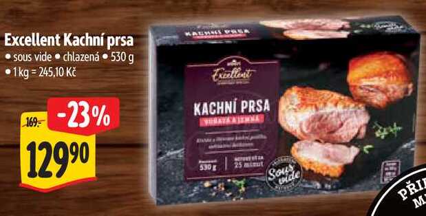 Excellent Kachní prsa, 530 g