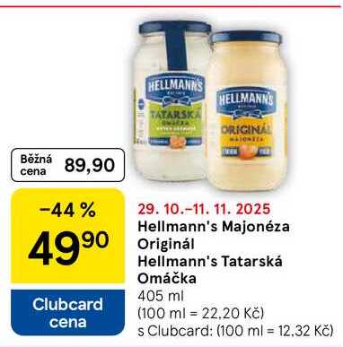 Hellmann's Tatarská Omáčka, 405 ml