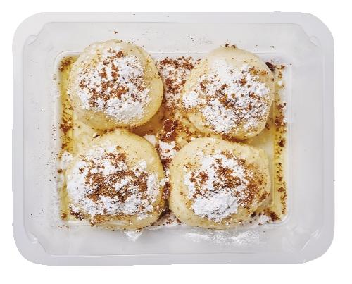 Švestkové knedlíky s cukrem a  škořicí