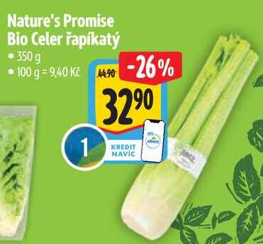 Nature's Promise Bio Celer řapíkatý, 350 g