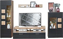 Obývací stěna, 4dílná