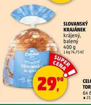 SLOVANSKÝ KRAJÁNEK, 400 g