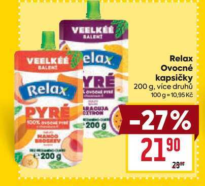 Relax Ovocné kapsičky 200 g
