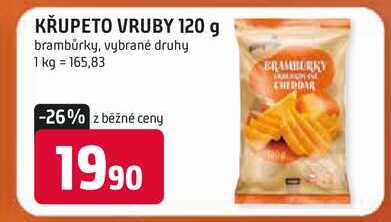 KŘUPETO VRUBY 120 g 