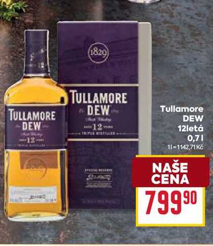 Tullamore DEW 12letá 0,7l