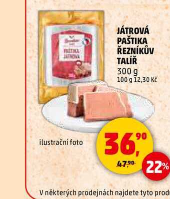 JÁTROVÁ PAŠTIKA ŘEZNÍKŮV TALÍŘ, 300 g