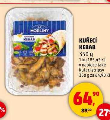 KUŘECÍ KEBAB, 350 g